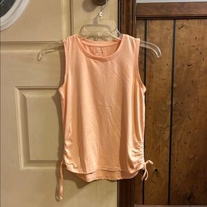 Peach Sleeveless Tank Top for Girls Size XL